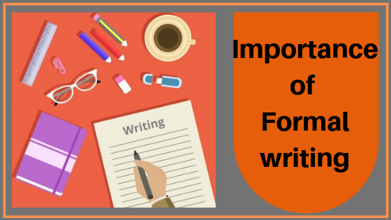 Formal writing